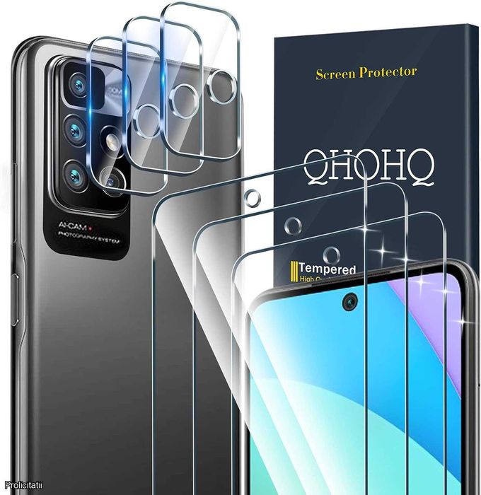 Lot de folie de protecție pentru cameră spate Xiaomi Redmi 10