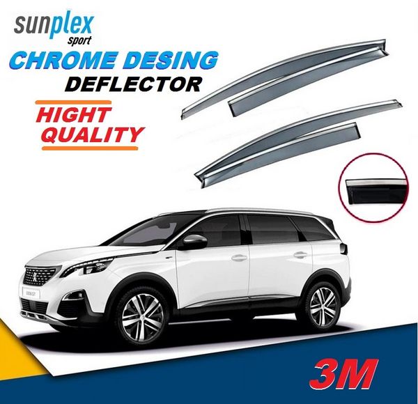 Лепящи ветробрани SUNPLEX за VW Passat Type B6 2006г.-2010г.-4 бр.