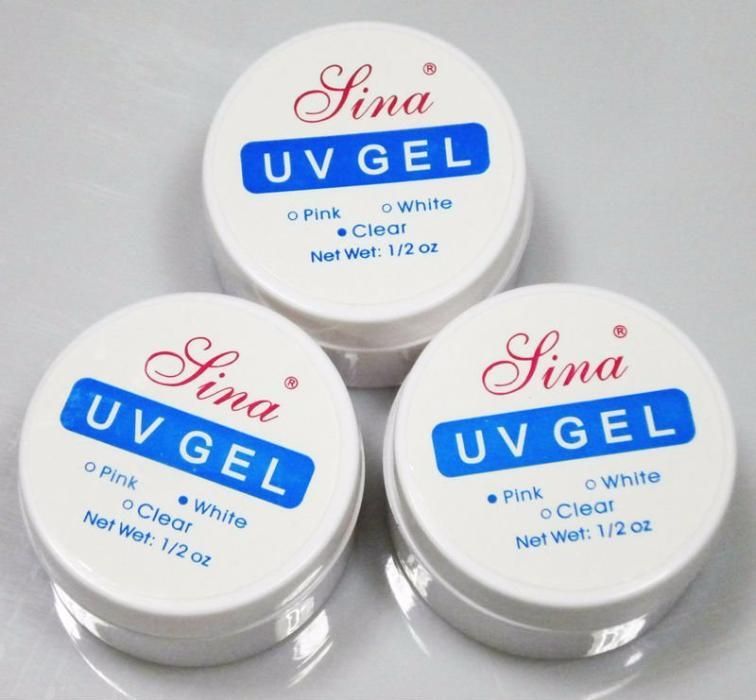 Kit unghii gel-lampa UV,pila electrica,geluri color, suport -TRENDY