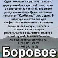 Сдаются комнаты, и домики  в Боровом, Щучинск