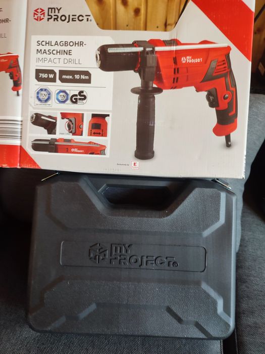 Mașină de găurit nouă cu percuție 750 W My Project