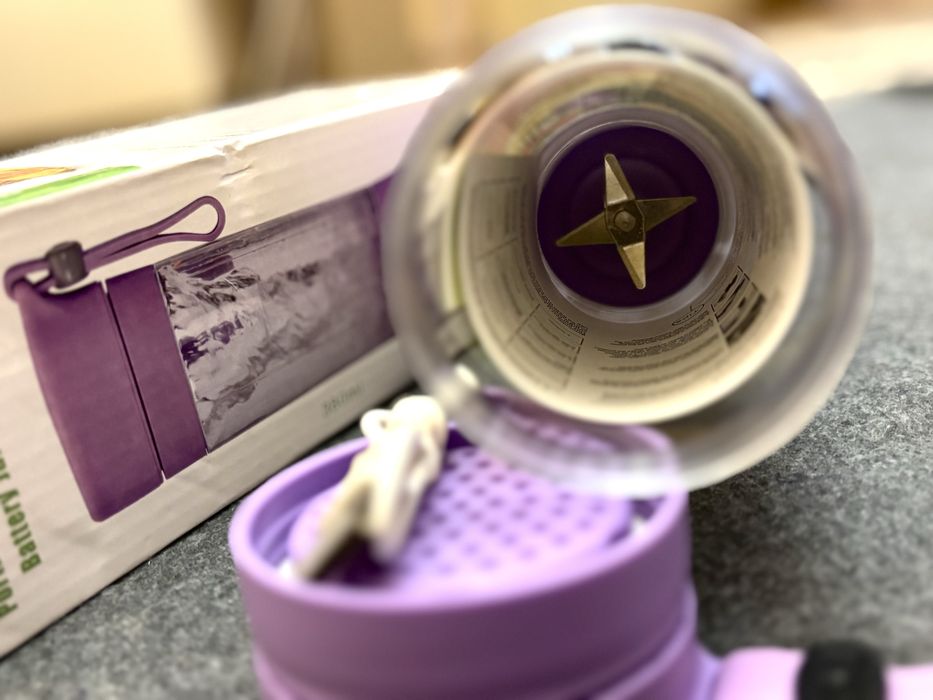 Mini Blender Portabil, 4 Lame Inox, Incarcare USB