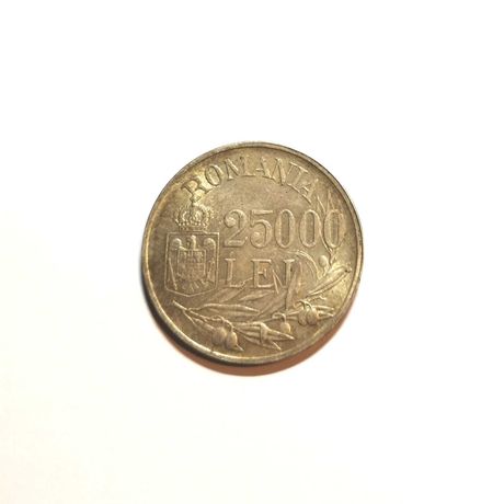 Vand moneda din argint - 25000 lei - 1946