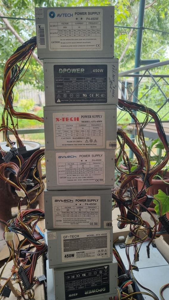 Блоки питания Avtech 450W /Торг уместен/Доставка есть