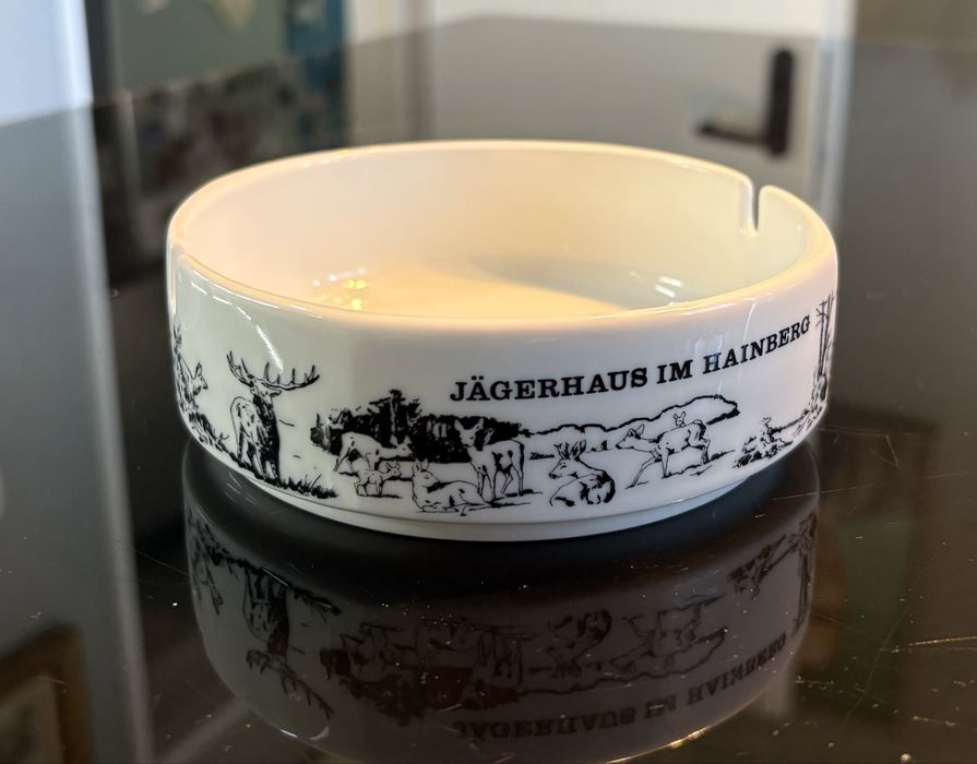 Порцеланов пепелник с ловни мотиви Rosenthal Studio Line