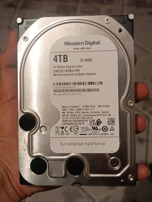 HDD 4тб жесткий диск