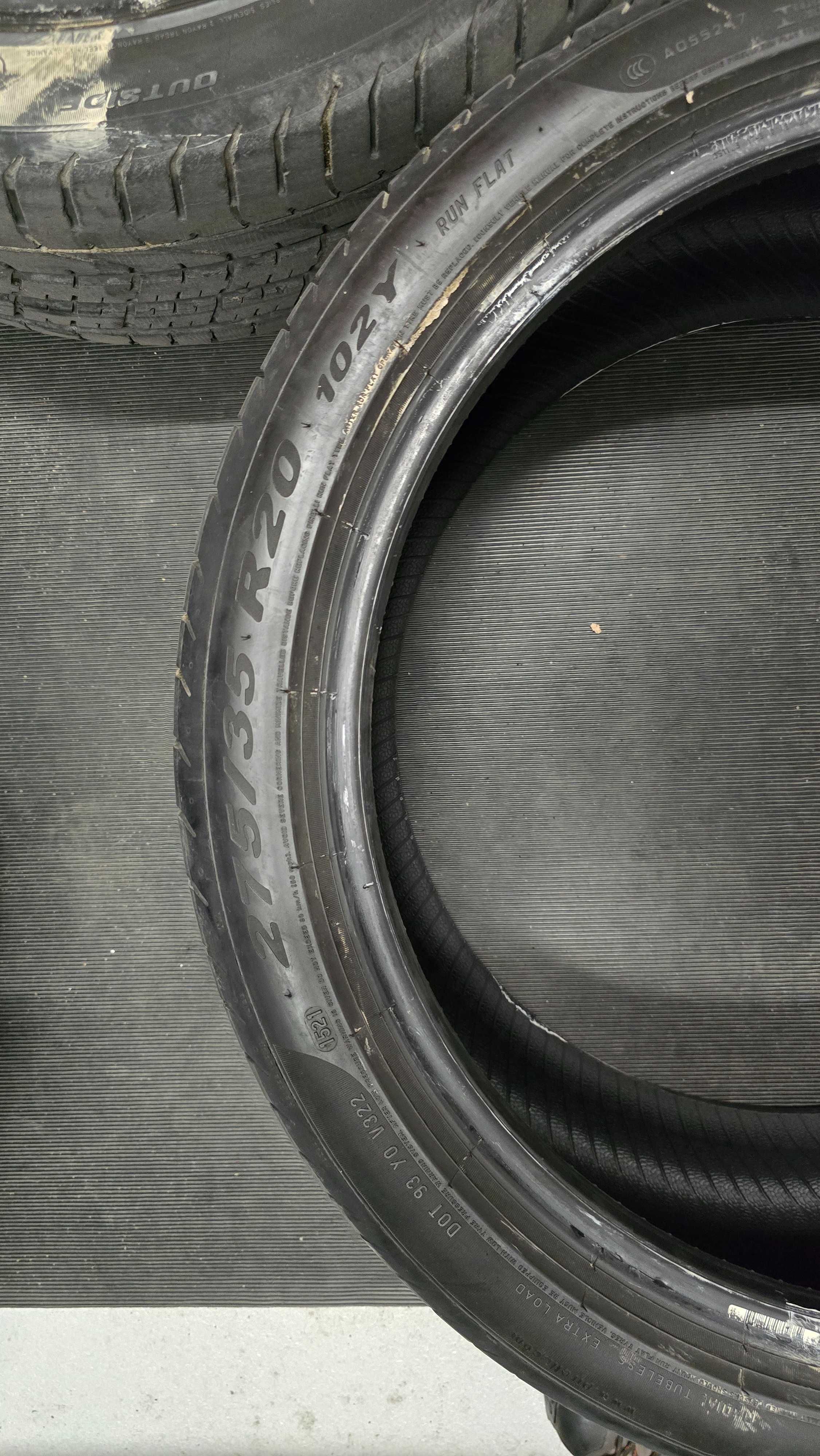 лятна гумa Pirelli P Zero 275/35/R20 102Y RTF MOE, DOT 0521