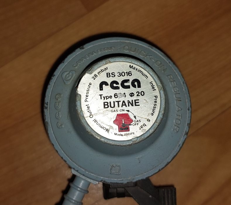 Газовый редуктор для желтого баллона