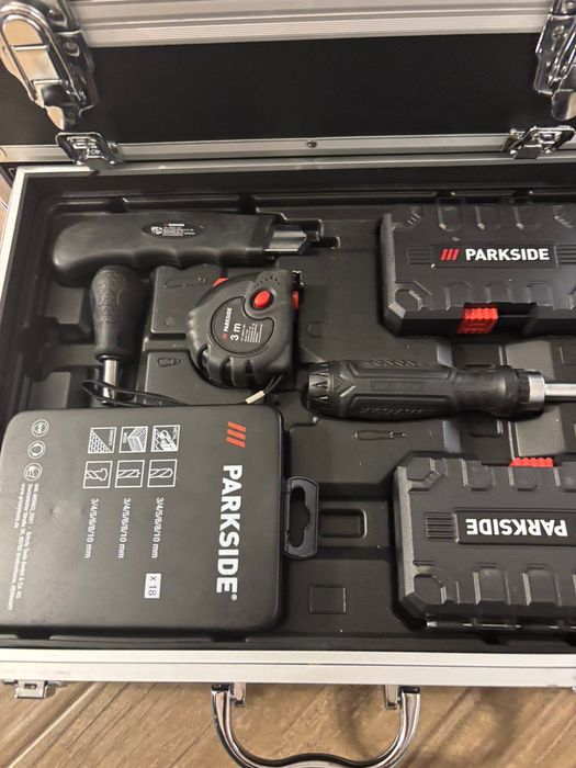 К-т бормашина PARKSIDE Performance 2 бр. 4Ah