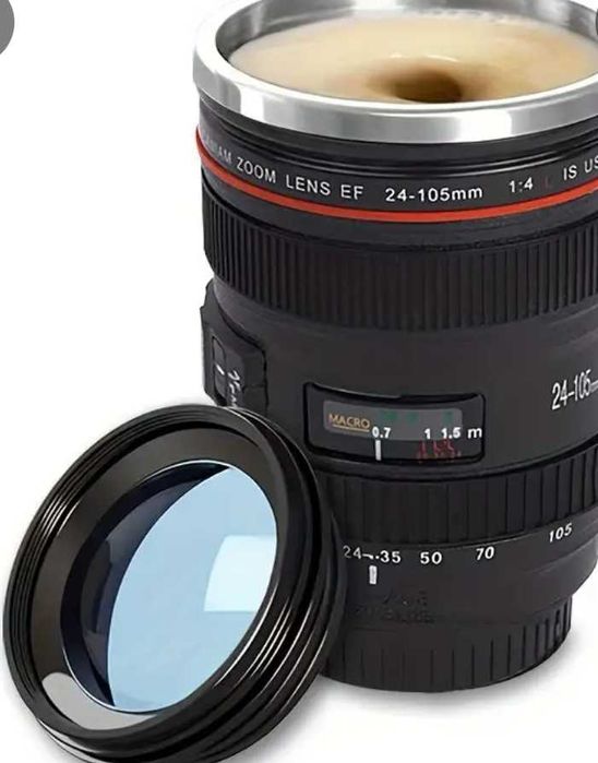 Cană cafea forma Obiectiv Foto - nouă