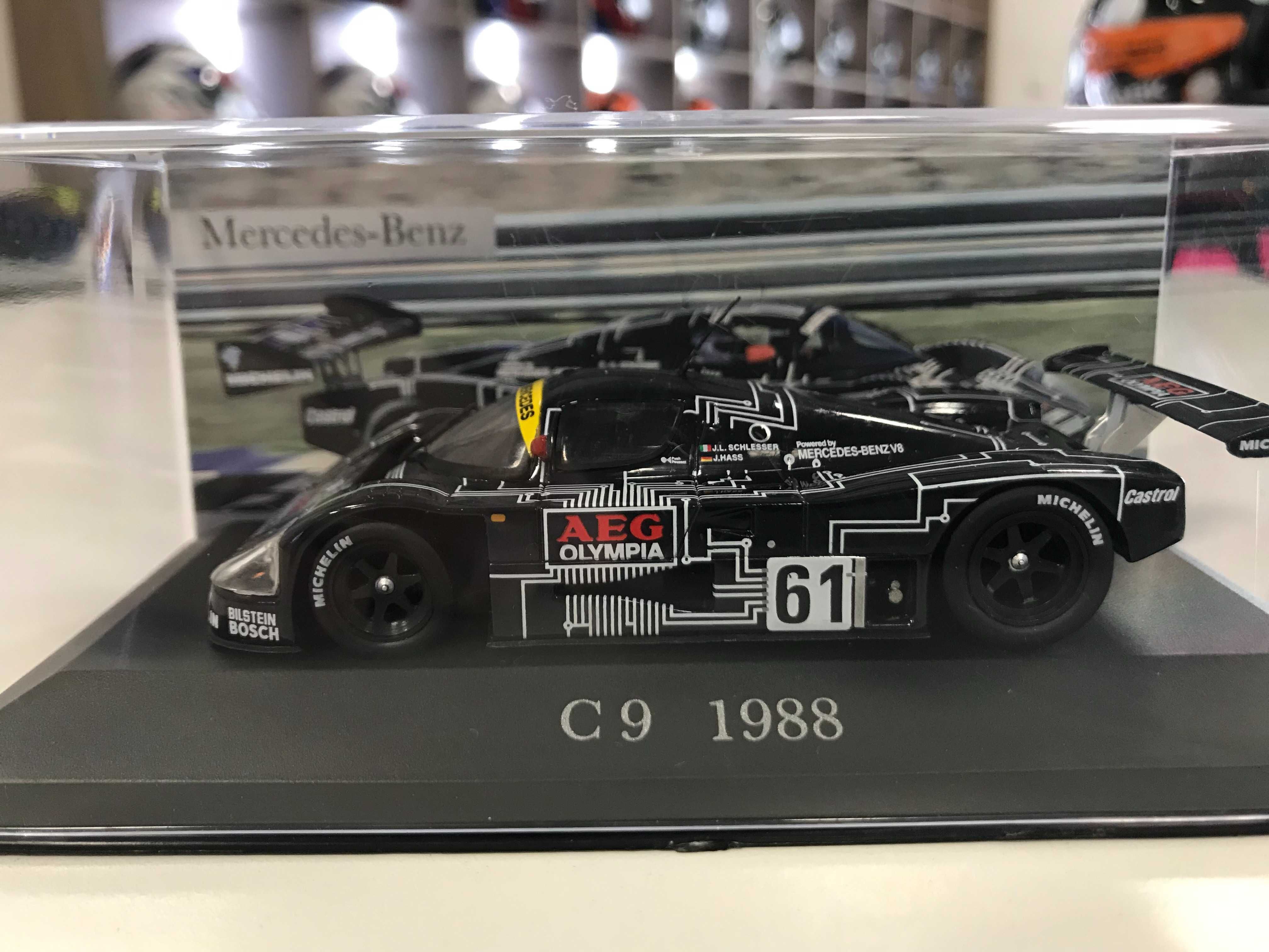 Колекционерски модел метална количка DE AGOSTINI SAUBER-MERCEDES C9