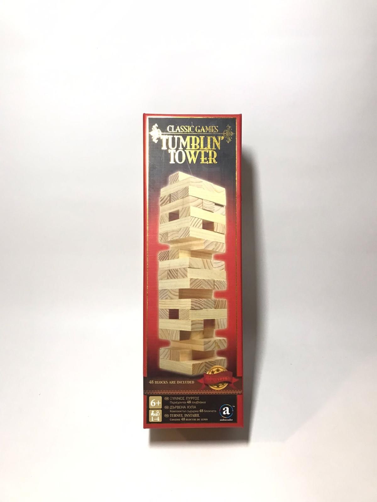 Jenga din lemn Tumbling Tower