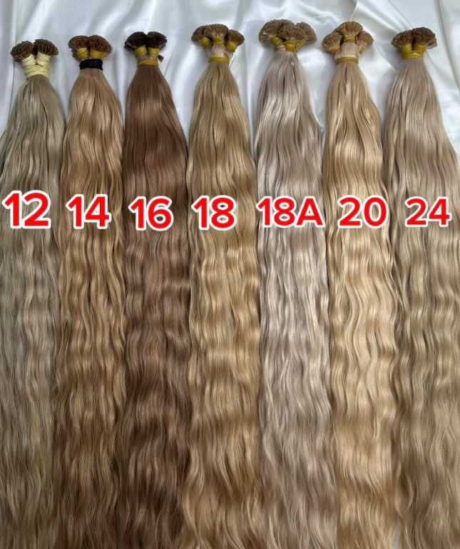 Екстеншъни ЕСТЕСТВЕНА КОСА 200 гр.