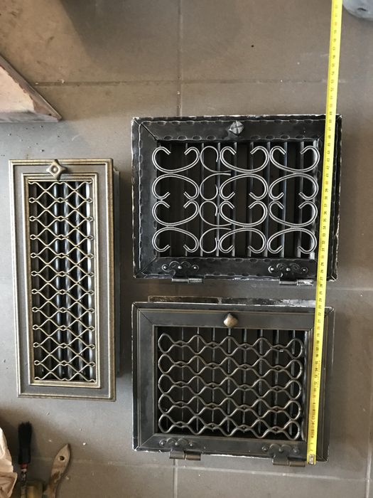 Grila ventilatie focar semineu multe modele soba lemne