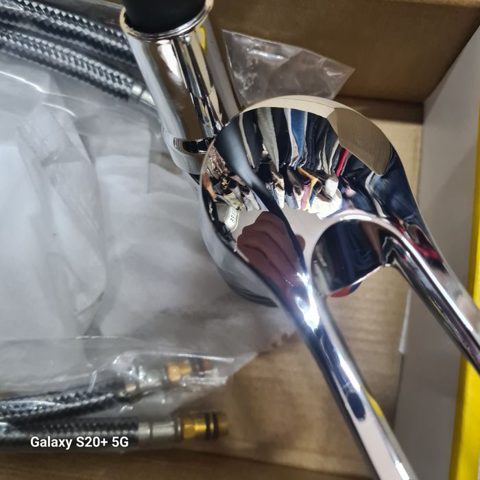 Baterie chiuveta neagra aliaj zinc+ABS