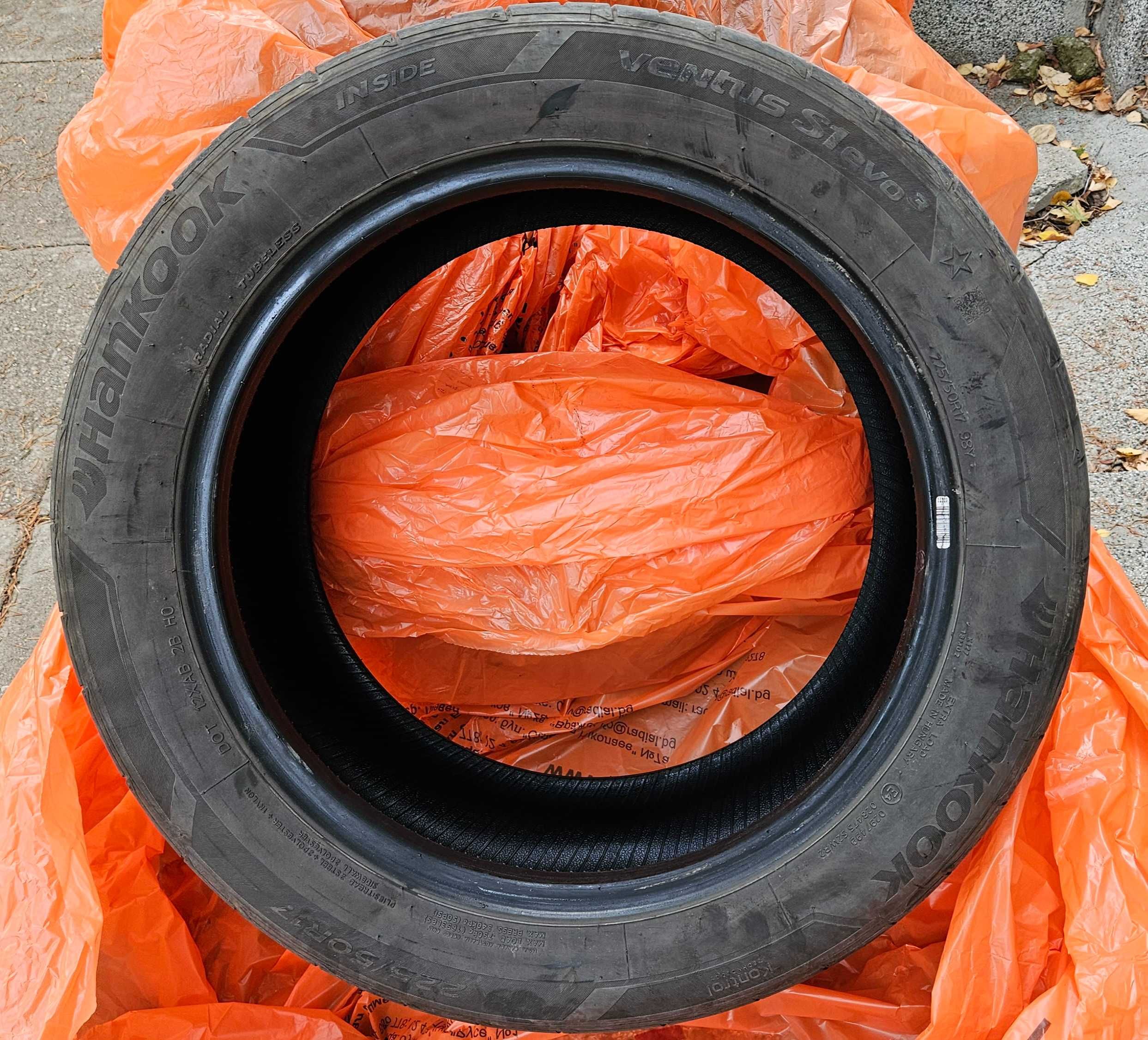 1 гума 225/50 R17 Hankook Ventus S1 evo3 98Y Хомологация за БМВ/BMW