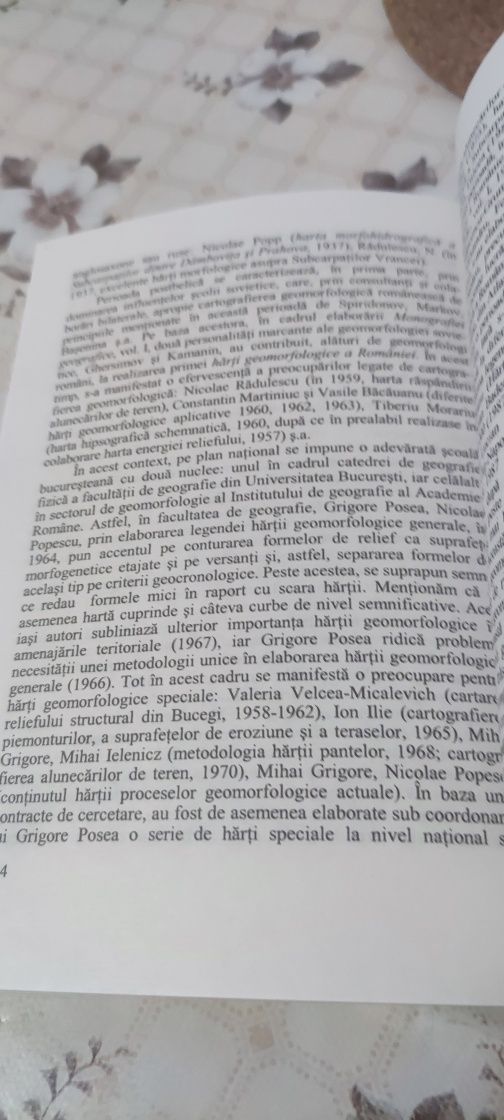 Cartografierea Geomorfologica, Grigore Posea, an 2003, Bucuresti