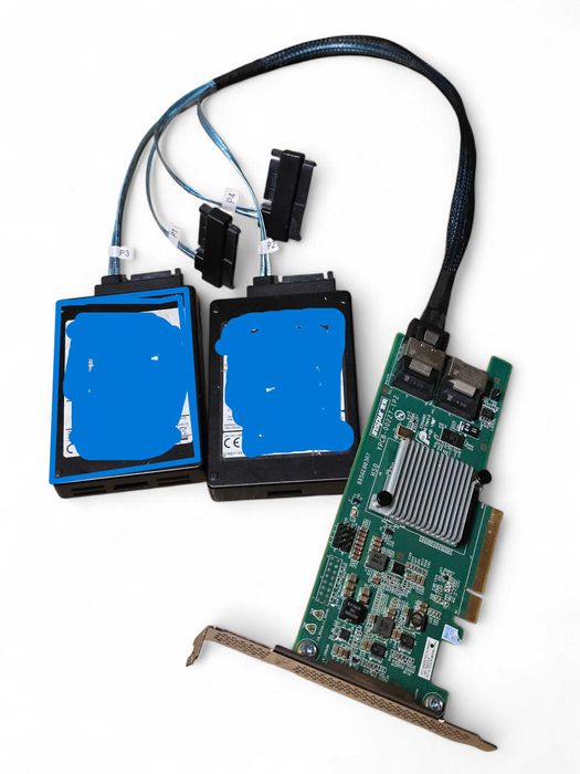 Placa SAS HBA Inspur 9207-8i + adaptoare