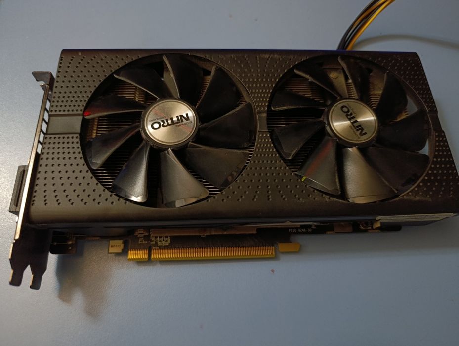 Видеокарта rx 470 на 4гб б/у