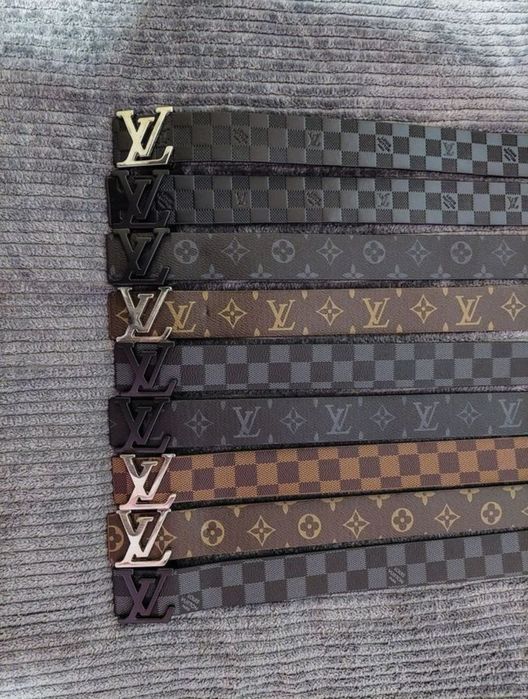 Curea LV Louis Vuitton piele barbati și dame
