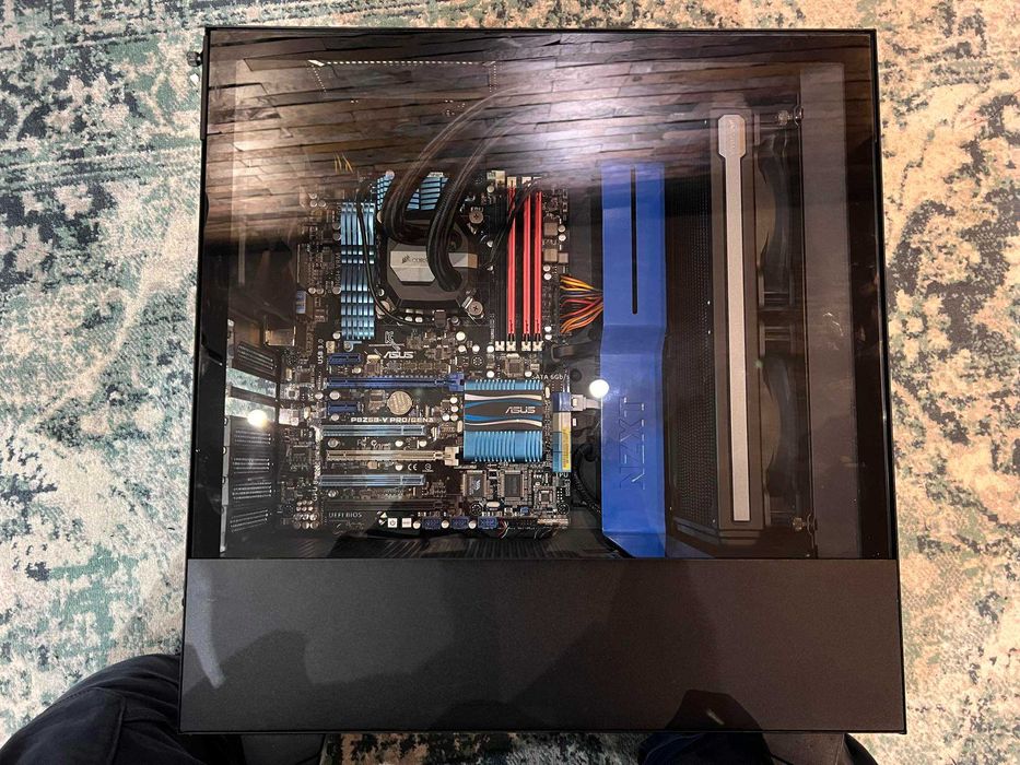 kit pc I7  aio Corsair H115I 280mm Nzxt  h500