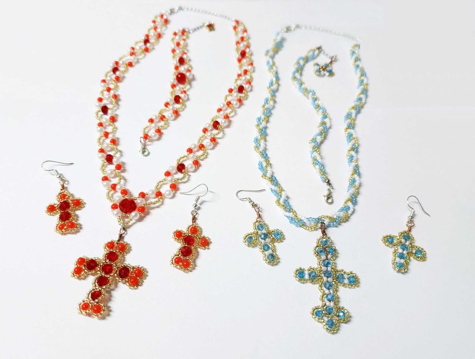 Seturi bijuterii Craciun unicate evenimente, handmade, multe modele