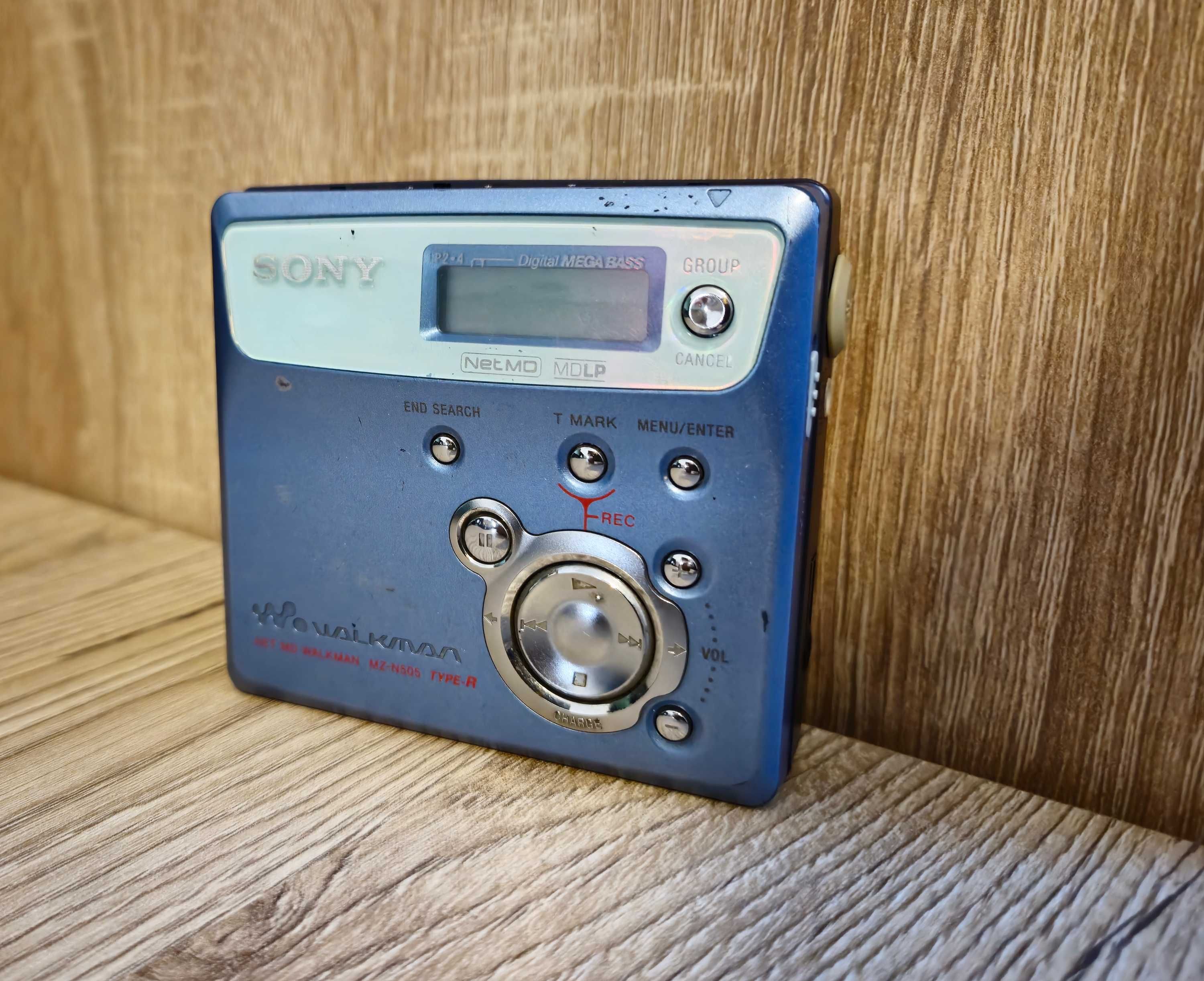 Sony MiniDisc Recorder Player MZ-N505 - pentru piese