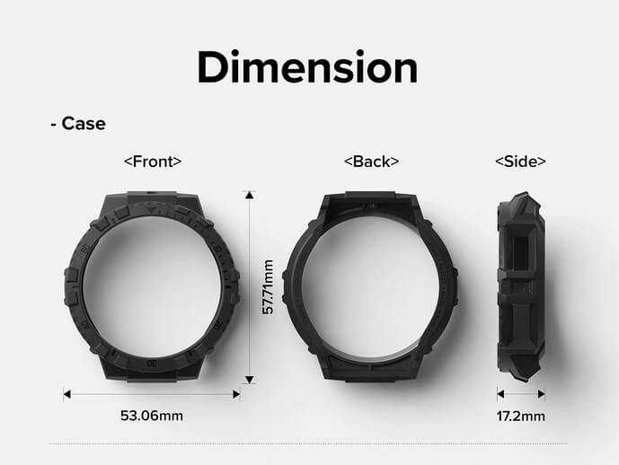 Ringke Fusion-X Samsung Watch 5 Pro защитен кейс (case) протектор