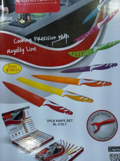 комплект ножове- ROYALTY & LINE