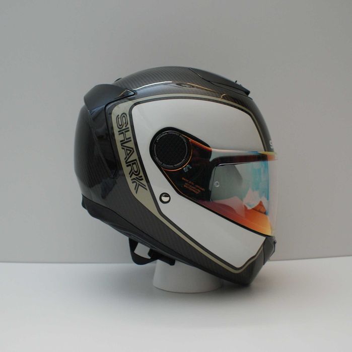 Каска за мотор SHARK SPARTAN Carbon Priona White размер S