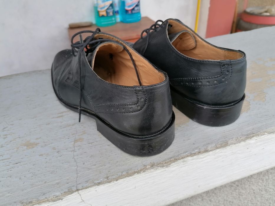 Pantofi piele aproape noi nr 44 (43)