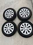 4бр. жел. джанти с тасове 15” 5 х 114.3 със зимни гуми  за Hyundai i30