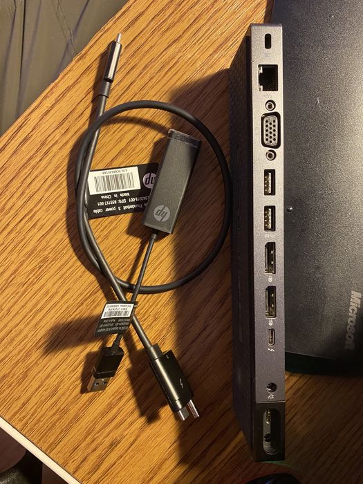 Docking Station HP ZBook Thunderbolt 3 si dell WD15