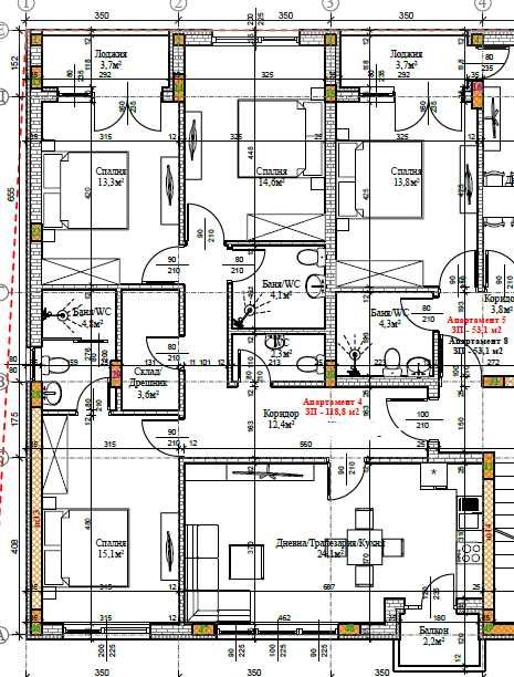 Продава се Четиристаен апартамент в Русе, Здравец Изток - 136 кв.м за 1100 €/кв.м - Снимка #5