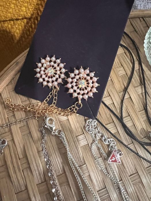 Set bijuterii lanț guess și unele de argint