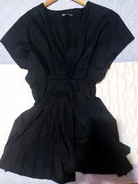 Дамска черна рокля Zara