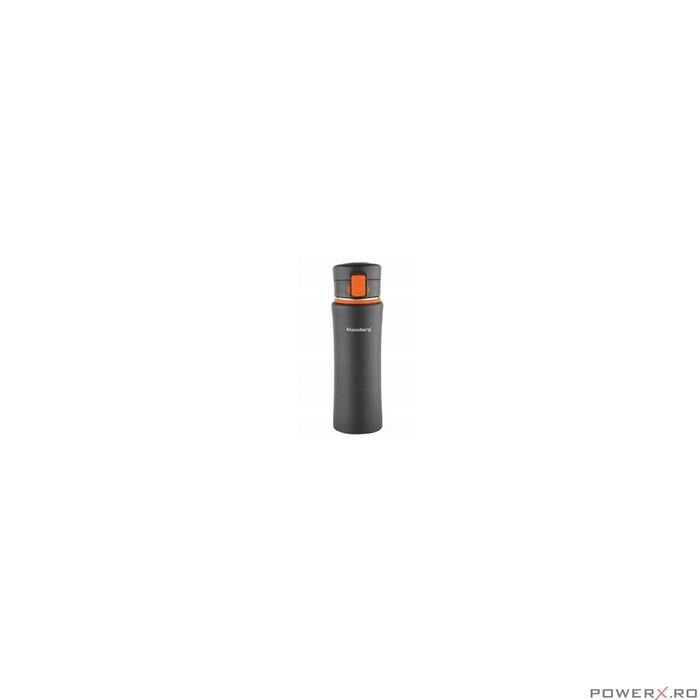 Termos din inox, accesorii pe culoare portocaliu, capacitate 480ml,