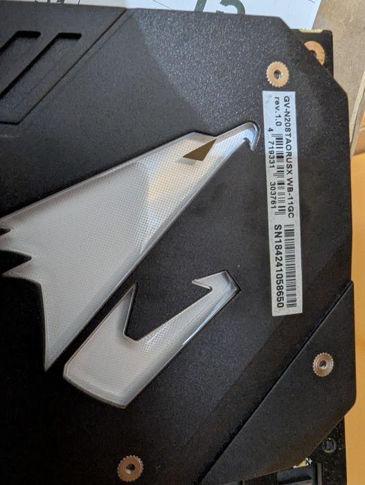 AORUS GeForce RTX 2080 Ti XTREME Water Block 11G