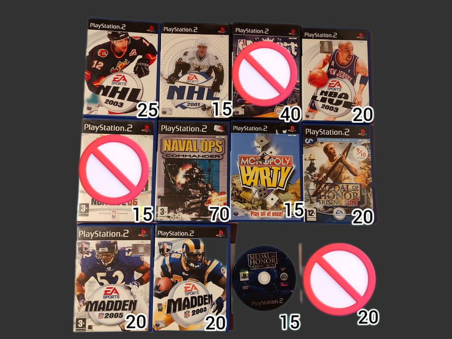 Joc PS2, preț în poze
