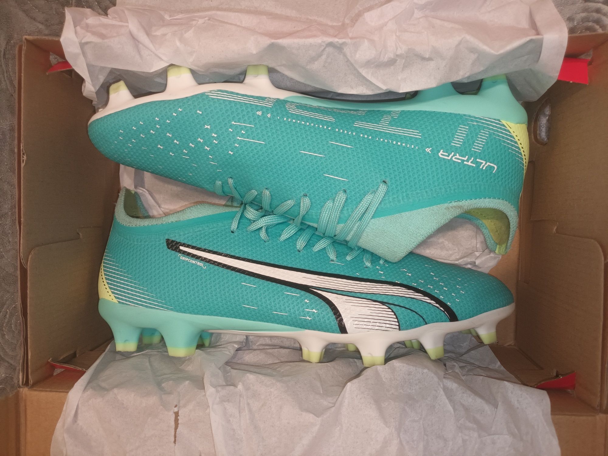 Ghete de fotbal PUMA ultra match fg/AG albastre