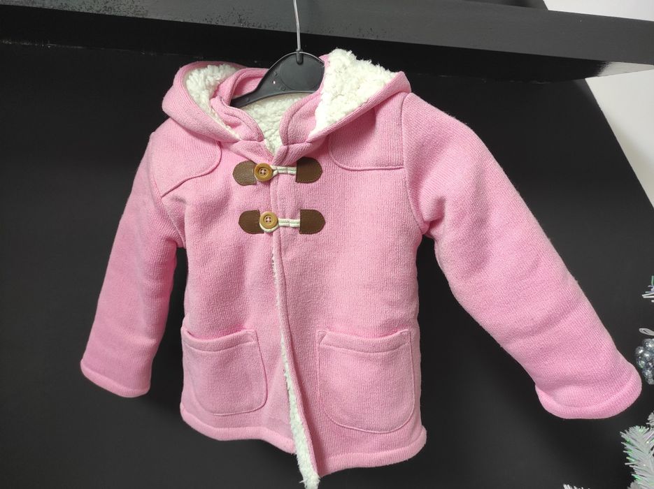 Palton ușor pufos pt fetiță 86-92