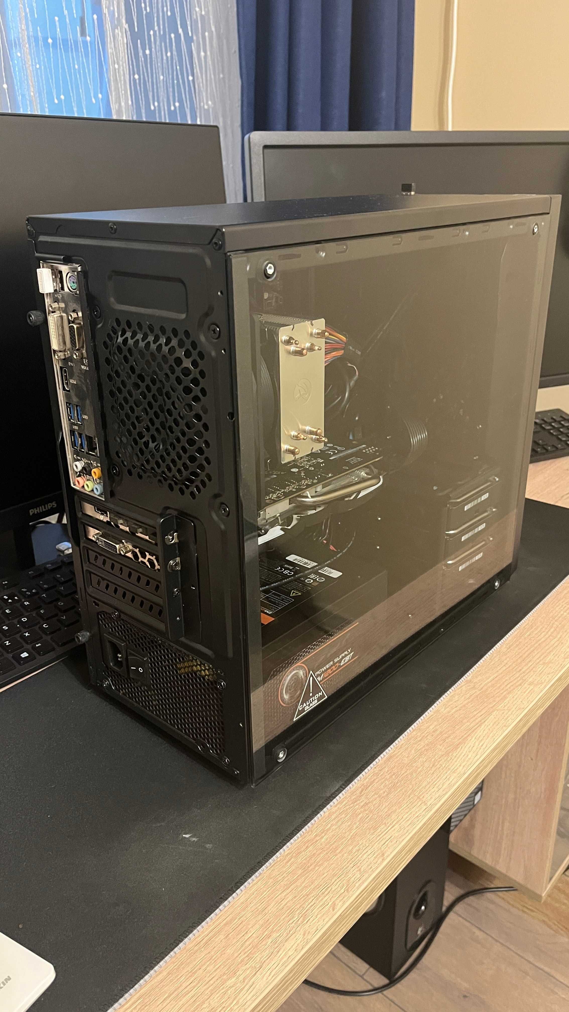 Геймърски компютър RX 570 12GB i5-4690 8GB-RAM