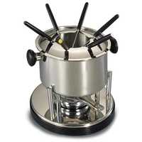 Set Cheese Fondue Inox 6pers/18cm cadou