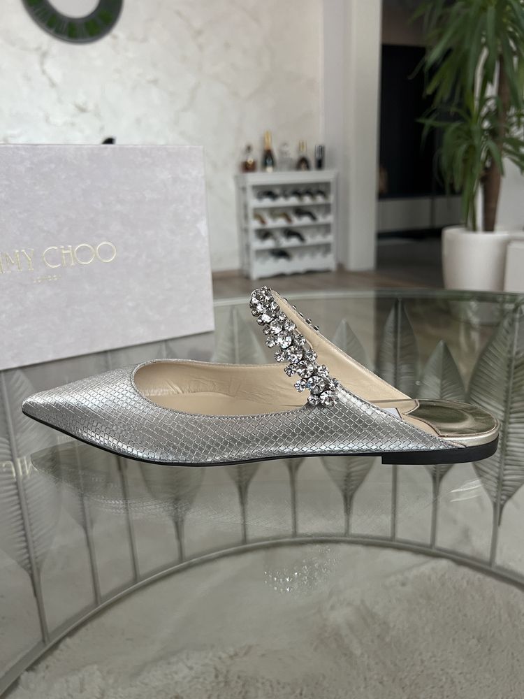 Flat Mules Jimmy Choo NOU!! Original