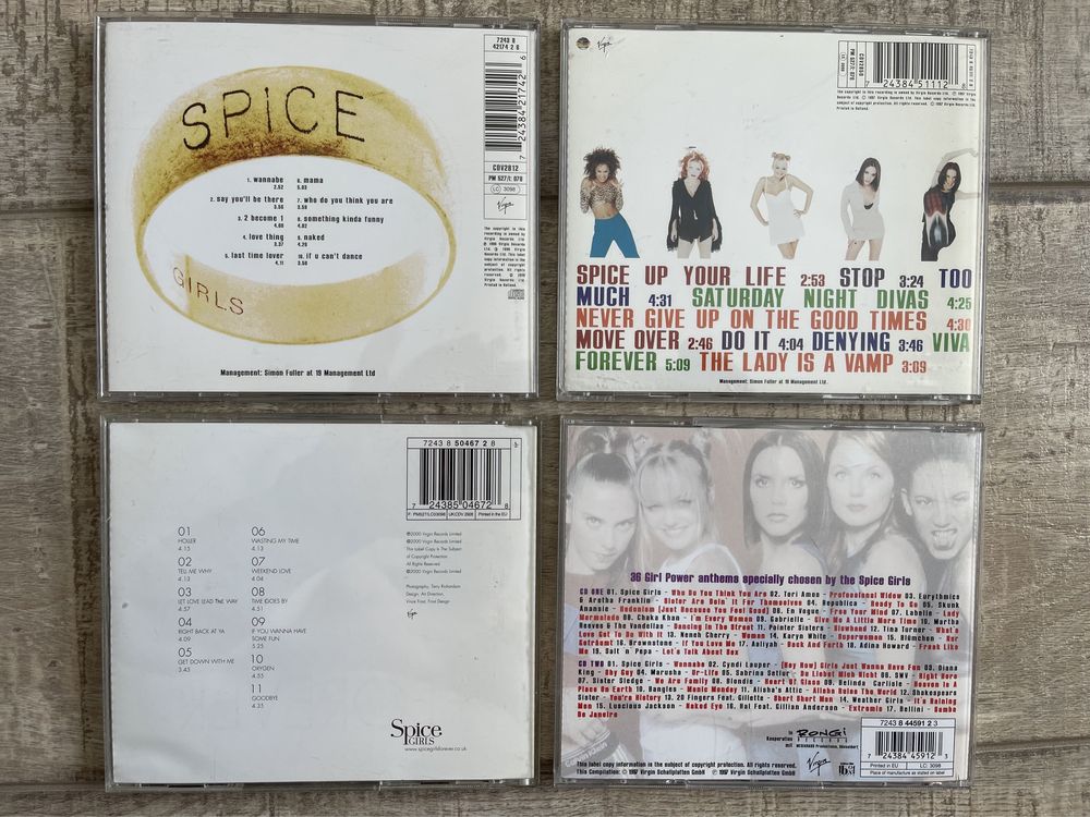 Cd Spice Girls, Eternal, No Angels, Usher, Anastacia, 3T, All Saints