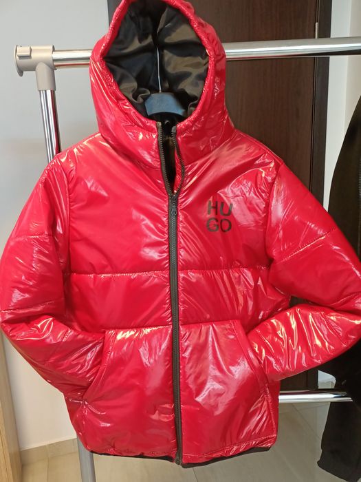 Geaca unisex boss lucioasă