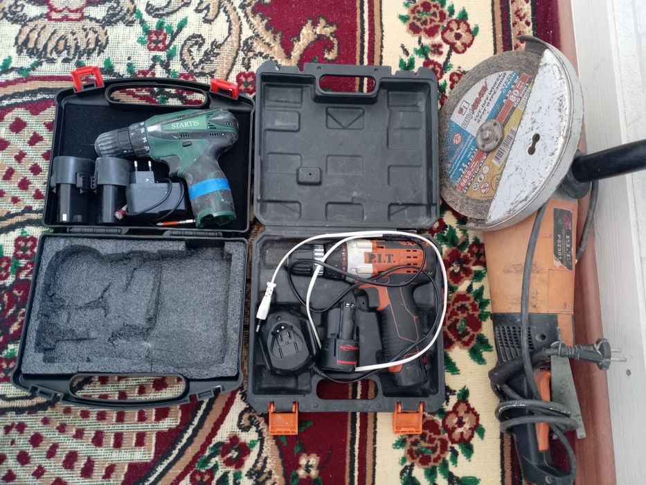 Балгарка 230дык шуруповерт 2шт