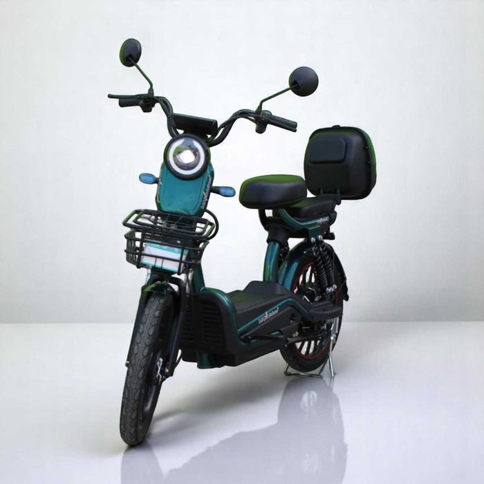 Електрически скутер с педали MaxMotors EBZ 20 1200W/60V/20Ah - GREEN