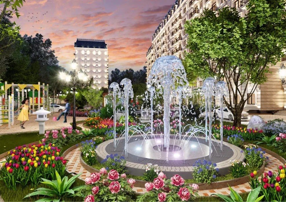 ЖК KOKCHA DARVOZA Кукча Коробка с кадастром Дуплекс 3-комнатная 90 м2