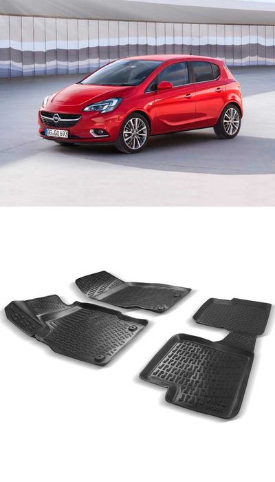 Гумени стелки RizLine съвместими с Opel Corsa E 2014-2019